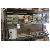 Gray Pallet rack (inventory not included)