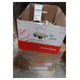 (3) boxes 0.75 inch overlay compact & regular hinges
