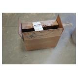 (1) box 7/8 inch overlay hinges
