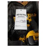 (2) 20-volt Dewalt drills