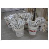 (8) buckets 18 inch & 22 inch drawer track