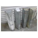 (4) metal sawhorses