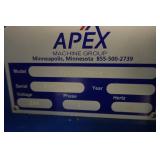 2017 EZ Sander Apex model EZ3760W230-3, 1740 hours, 3-phase
