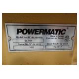 Powermatic planer 5.5 foot long bed, Helical head, 1 hp