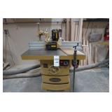 Powermatic shaper model 2700, w/Powermatic feeder