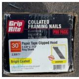 box of framing nails