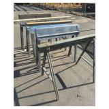 sawhorses various sizes 5 in lot