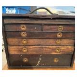vintage tool chest  micrometer