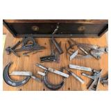 vintage tool chest  micrometer