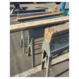 sawhorses various sizes 5 in lot