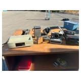 vintage cameras and radio
