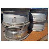 16 inch six lug aluminum wheels