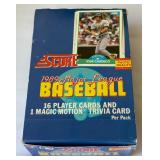 1989 Score Baseball 36 Pack Box