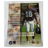 Randy Moss Rookie Diamond 1998 Upper Deck Black Diamong #97 Minnesota Vikings Oversized Football Card