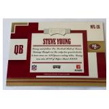 Steve Young /25 2007 Donruss Playoff Absolute NFL Icons #NFL-26 Numbered 09/25 Football Card