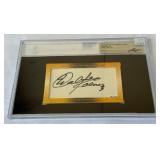 Walter Koenig 1/1 Autograph - Star Trek Actor w. JSA and Beckett COA - 2015 Leaf Super Cut Signature Edition Card