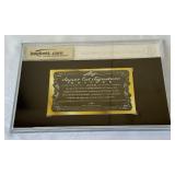 Walter Koenig 1/1 Autograph - Star Trek Actor w. JSA and Beckett COA - 2015 Leaf Super Cut Signature Edition Card