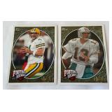 Brett Favre and Dan Marino /350 2008 UD Football Heroes Cards