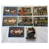 8 Numbered Upper Deck "A Piece of History" Baseball Cards - (6) /199, (1) /99, (1) /149