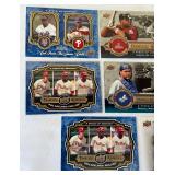 8 Numbered Upper Deck "A Piece of History" Baseball Cards - (6) /199, (1) /99, (1) /149