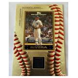Mariano Rivera Authentic Jersey Baseball Card