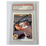 Juan Gonzalez RC PSA 9 Mint 1990 Upper Deck #72 Rookie Baseball Card
