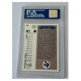 Juan Gonzalez RC PSA 9 Mint 1990 Upper Deck #72 Rookie Baseball Card