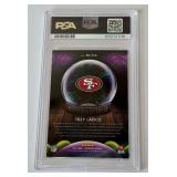 Trey Lance PSA 8 NM-MT RC 2020 Contenders Supernatureal #SNTLA Rookie Football Card