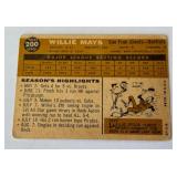 Willie Mays 1960 Topps #200 Vintage Baseball Card
