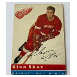 1954 Topps Glen Skov #16 Vintage Hockey Card