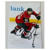 Matt Dumba Autographed Minnesota Wild Hovkey Photo