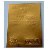Michael Jordan Limited Edition /999 23kt Gold Diamond Card 1997 Fleer Numbered 042/999 Basketball Card