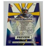 Peyton Manning RC PREVIEW 1998 Collector