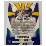 Randy Moss RC PREVIEW 1998 Collector