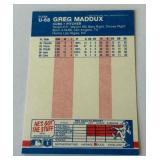 Greg Maddux RC 1987 Fleer Update #U-68 Rookie Baseball Card