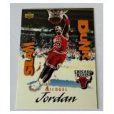 Michael Jordan Slam Dunk 1997 Upper Deck #22 Insert Set Basketball Card
