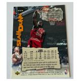 Michael Jordan Slam Dunk 1997 Upper Deck #22 Insert Set Basketball Card