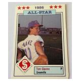 Tom Glavine XRC Minor Leage Card 1986 Southern League All-Star #23 Baseball Card