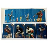 1998 Absolute Draft Pick Blue Die Cut Complete Set - Peyton Manning and Randy Moss Rookie Cards - Awesome Set!