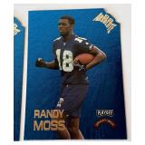 1998 Absolute Draft Pick Blue Die Cut Complete Set - Peyton Manning and Randy Moss Rookie Cards - Awesome Set!
