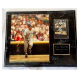 Paul Molitor Autographed Baseball Card in Plaque