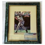Kirby Puckett Autographed Post Card 1997 Kirby Puckett Weekend w/ Ticket Stub May 24, 1997 Minnesota Twins Baseball