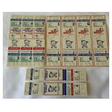 Minnesota Twins 1981 Playoffs Ticket Set - Western Division / ALCS / World Series Phantom Tickets
