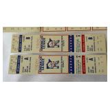 Minnesota Twins 1981 Playoffs Ticket Set - Western Division / ALCS / World Series Phantom Tickets