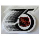 NHL 75th Anniversary Embroidered Hockey Patch