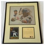 Kirby Puckett Limtied Edition Matted Minnesota Twins Baseball Photo and Card