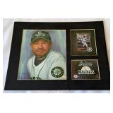 Ichiro Suzuki Limited Edition /50,000 Matted Baseball Photo