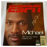 Michael Jordan ESPN The Magazine Cover Upper Deck Autentic Collectible Numbered Limited Edition
