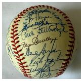 Kirby Puckett and 1989 Minnesota Twins Team Signed Baseball - Oliva, Hrbek, Kelly, Gagne, Gaetti, Aguilera, Laudner, Tapani - 35 Autographs!!
