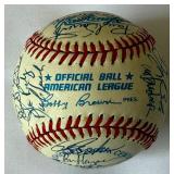 Kirby Puckett and 1989 Minnesota Twins Team Signed Baseball - Oliva, Hrbek, Kelly, Gagne, Gaetti, Aguilera, Laudner, Tapani - 35 Autographs!!